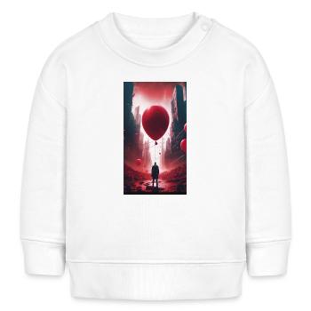 Ruines de la ville apocalyptique - Sweat bébé bio Stanley/Stella - crème - Devant