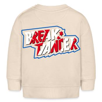 Vibrante Breakdancer Illustration - Baby Organic Sweatshirt Baby Changer von Stanley/Stella - Natur - Hinten