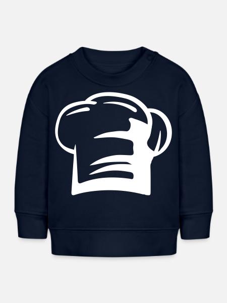 Kochmütze - Baby Organic Sweatshirt Baby Changer von Stanley/Stella - Navy