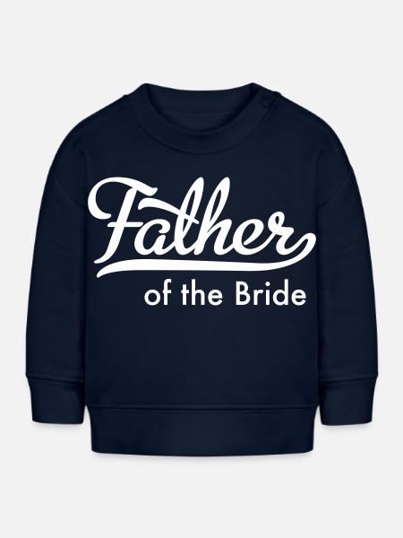 Father of the Bride - Baby Organic Sweatshirt Baby Changer von Stanley/Stella - Navy