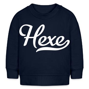 Hexe - Baby Organic Sweatshirt Baby Changer von Stanley/Stella - Navy - Vorne