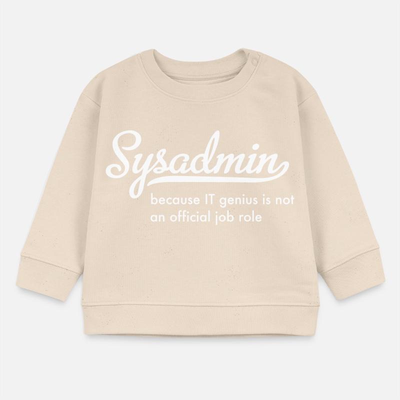 Administrateur système Sweat bébé bio Stanley/Stella