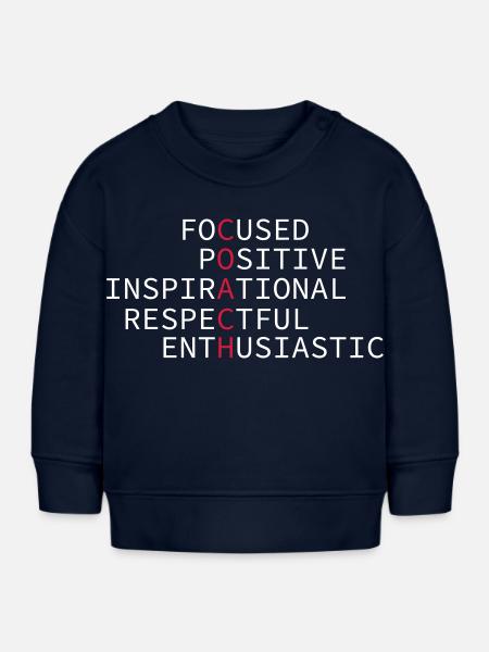 Coach - Baby Organic Sweatshirt Baby Changer von Stanley/Stella - Navy