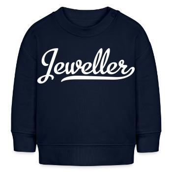 Jeweller - Baby Sweatshirt by Stanley/Stella - navy - Front