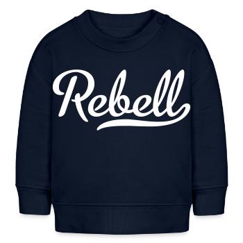 Rebell - Baby Organic Sweatshirt Baby Changer von Stanley/Stella - Navy - Vorne