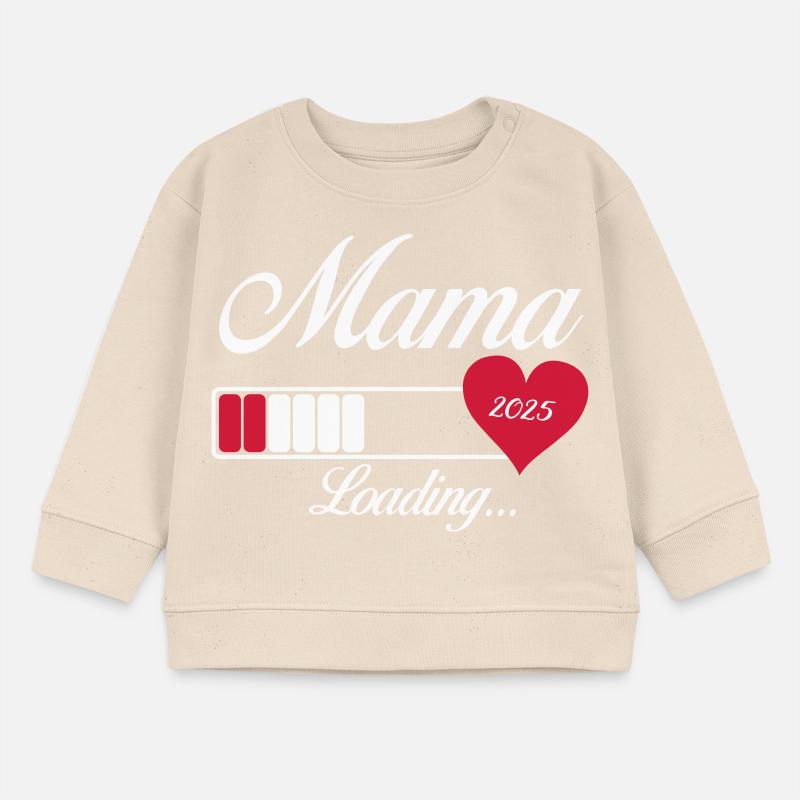 mama loading 2025 Baby Organic Sweatshirt Baby Changer von Stanley/Stella