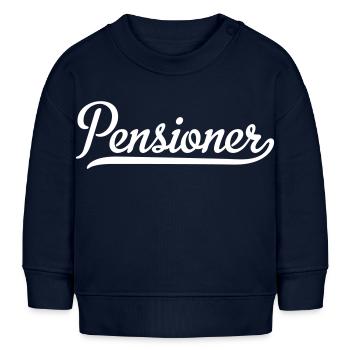 Pensioner - Baby Organic Sweatshirt Baby Changer von Stanley/Stella - Navy - Vorne