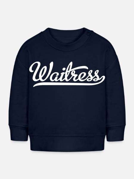 Kellnerin - Baby Organic Sweatshirt Baby Changer von Stanley/Stella - Navy