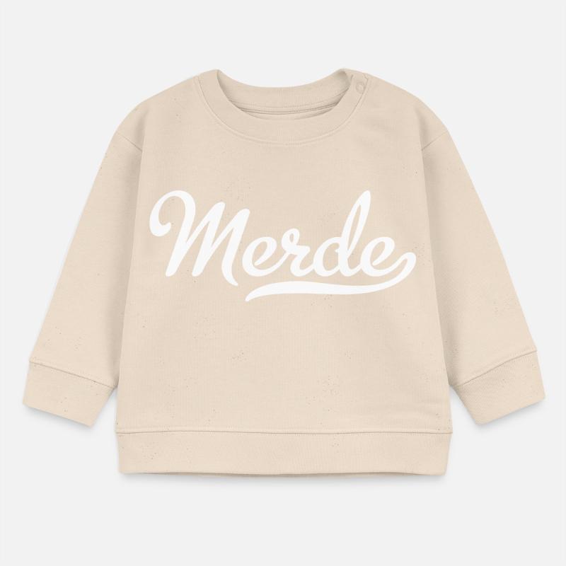 Merde Sweat bébé bio Stanley/Stella