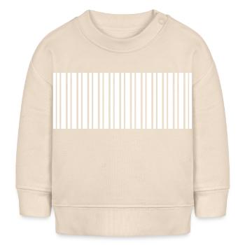 Code-barres - Sweat bébé bio Stanley/Stella - écru doux - Devant