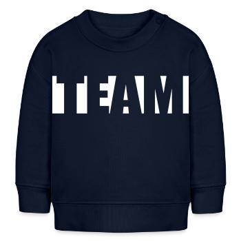 Team - Baby Sweatshirt by Stanley/Stella - navy - Front