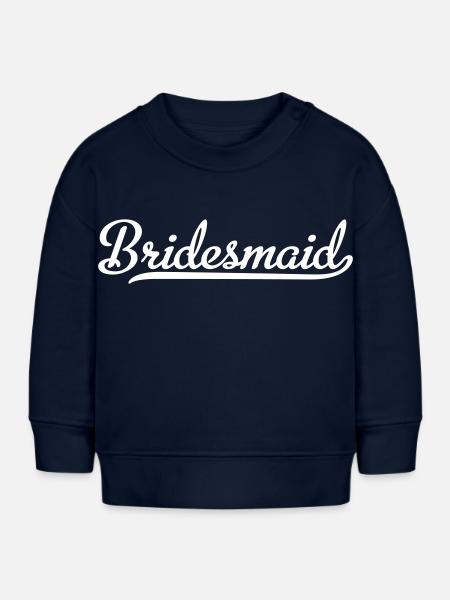 Brautjungfer - Baby Organic Sweatshirt Baby Changer von Stanley/Stella - Navy