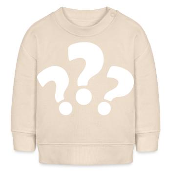 fragezeichen - Baby Organic Sweatshirt Baby Changer von Stanley/Stella - Natur - Vorne