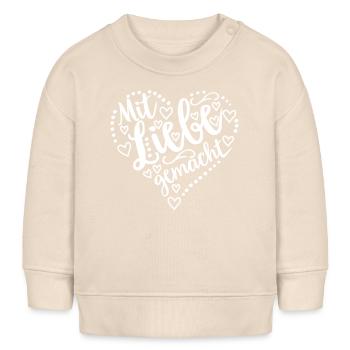 Liebe - Baby Organic Sweatshirt Baby Changer von Stanley/Stella - Natur - Vorne