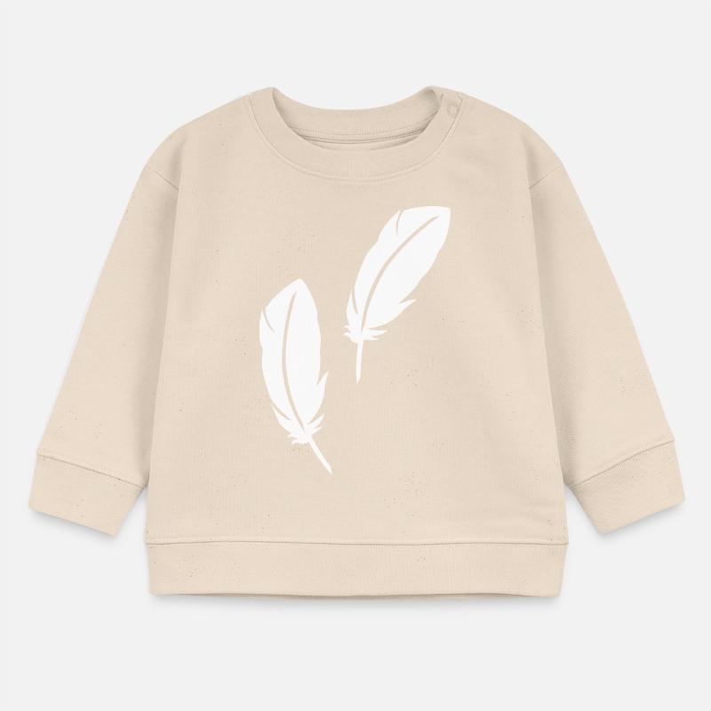 feathers Baby Sweatshirt by Stanley/Stella
