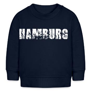 Hamburg - Baby Organic Sweatshirt Baby Changer von Stanley/Stella - Navy - Vorne