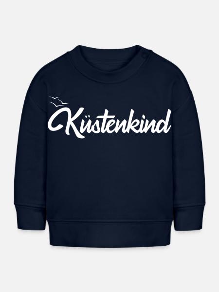 Küstenkind - Baby Organic Sweatshirt Baby Changer von Stanley/Stella - Navy