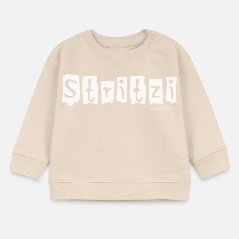 Stritzi - Strolch, effronté, dialecte autrichien Sweat bébé bio Stanley/Stella