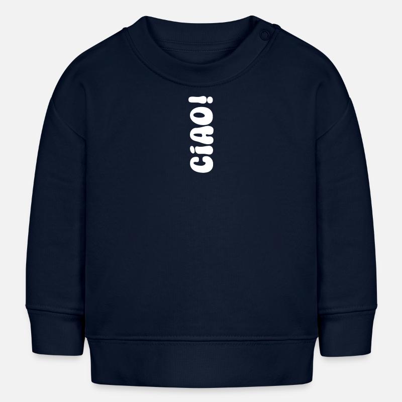 Ciao! - Sweat bébé bio Stanley/Stella - bleu marine