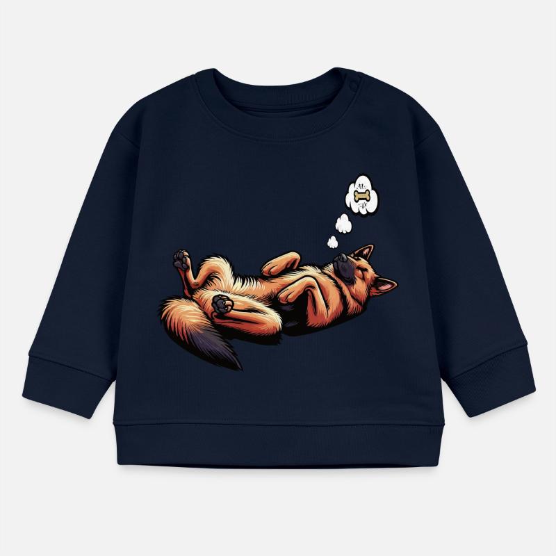 Deutscher Schäferhund Schäferhunde Schäferhunde Baby Organic Sweatshirt Baby Changer von Stanley/Stella
