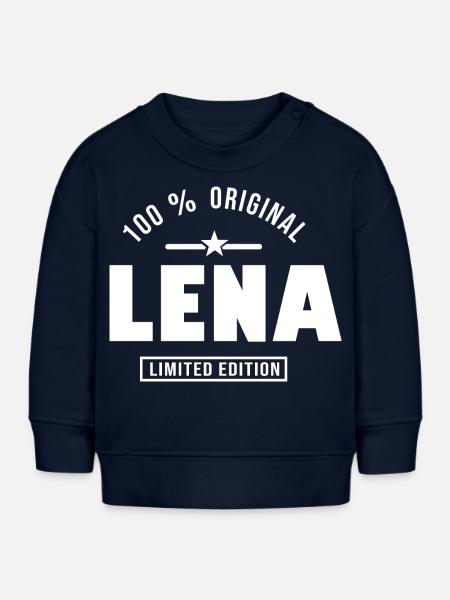 Lena Lena - Baby Organic Sweatshirt Baby Changer von Stanley/Stella - Navy