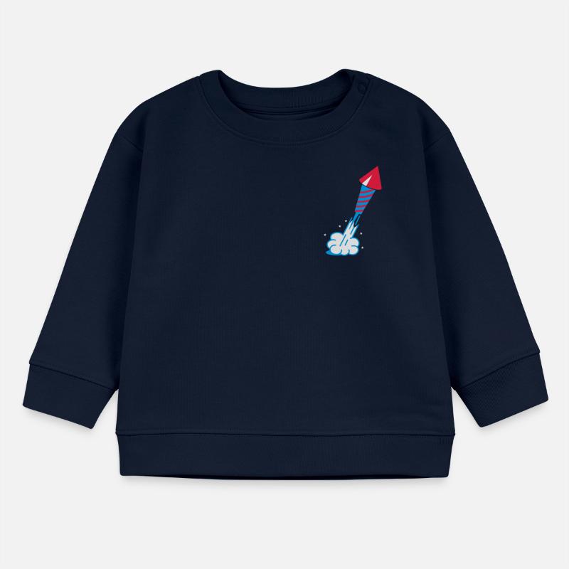 Fireworks rocket launch Baby Sweatshirt by Stanley/Stella