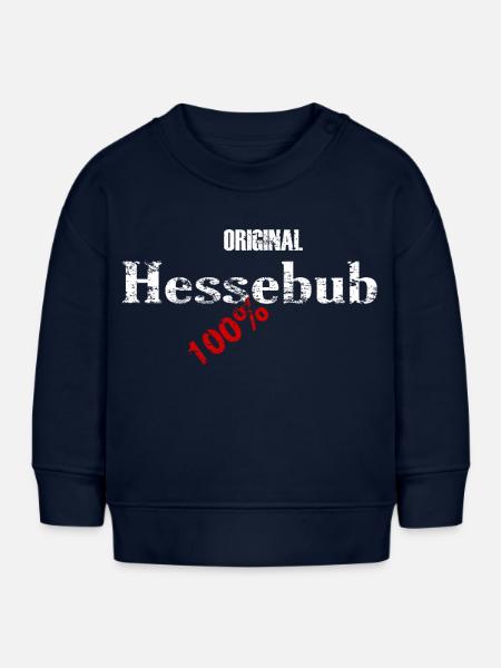 original Hessebub - Baby Organic Sweatshirt Baby Changer von Stanley/Stella - Navy