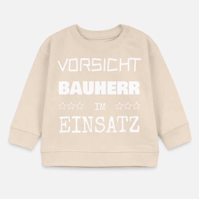 Gift for builder Baby Sweatshirt by Stanley/Stella