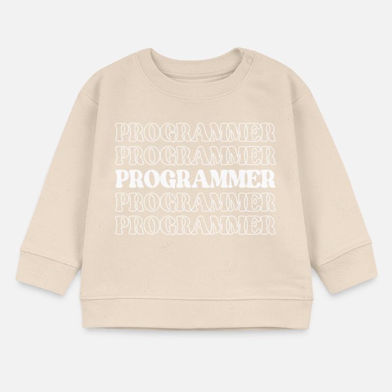 Programmer Coder Developer Coder Software Engineer Baby Sweatshirt by Stanley/Stella