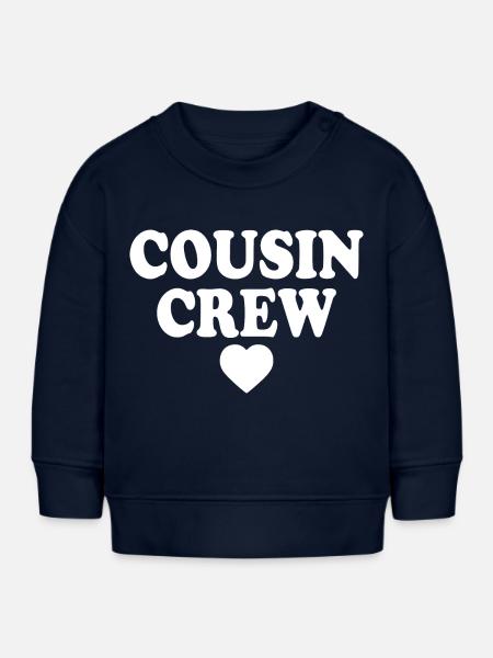 Cousin crew - Baby Organic Sweatshirt Baby Changer von Stanley/Stella - Navy