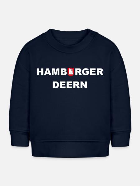 Hamburger Deern - Baby Organic Sweatshirt Baby Changer von Stanley/Stella - Navy