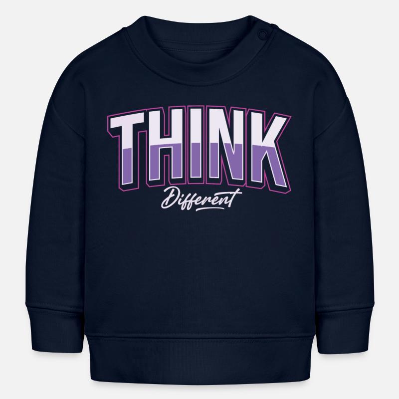 Think Different - Baby Sweatshirt by Stanley/Stella - navy