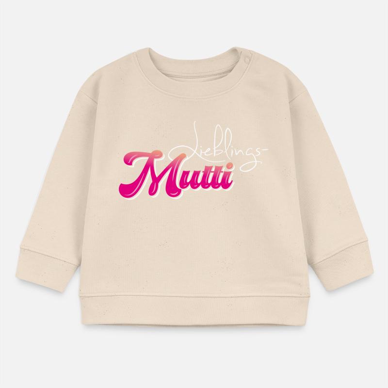 Lieblingsmutti - Muttertag Baby Organic Sweatshirt Baby Changer von Stanley/Stella