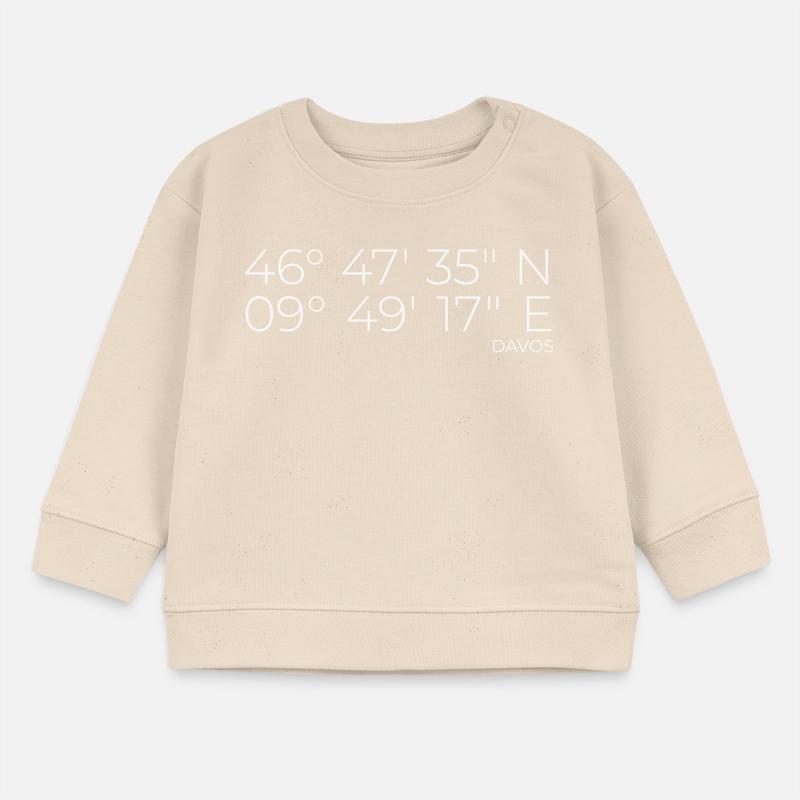 Coordinates Davos Graubünden Baby Sweatshirt by Stanley/Stella