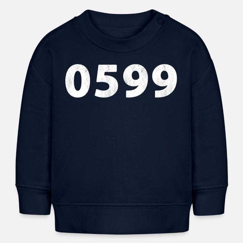 0599 Stadskanaal - Sweat bébé bio Stanley/Stella - bleu marine