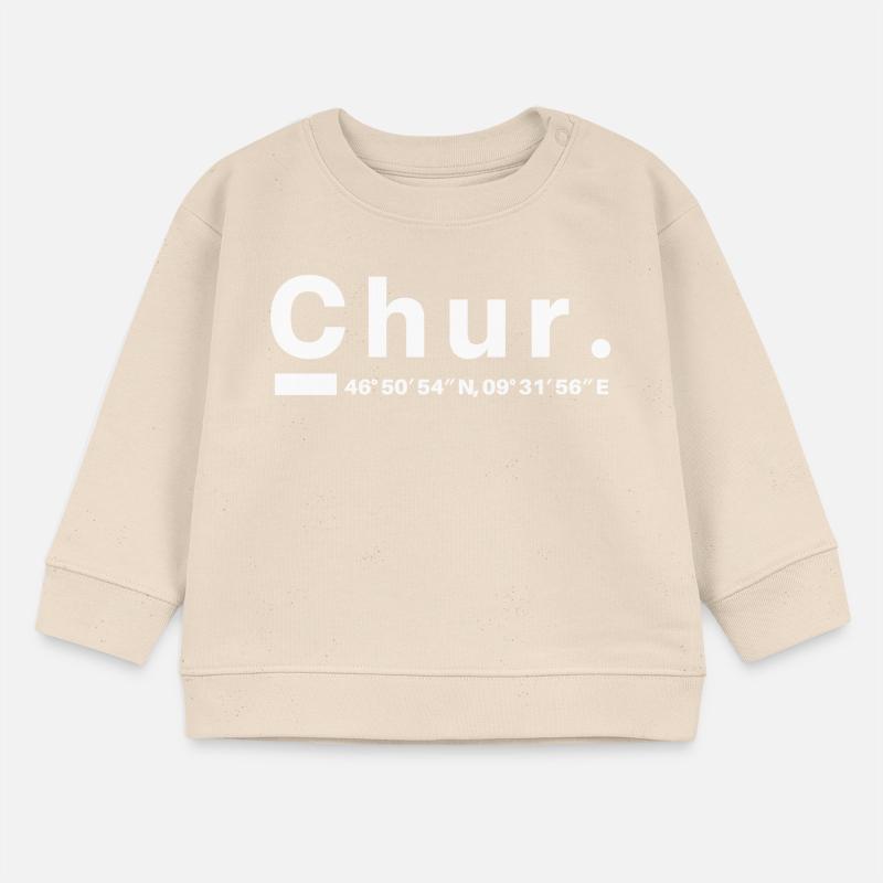 Chur Coordinates Graubünden Graubünden Graubünden Baby Sweatshirt by Stanley/Stella