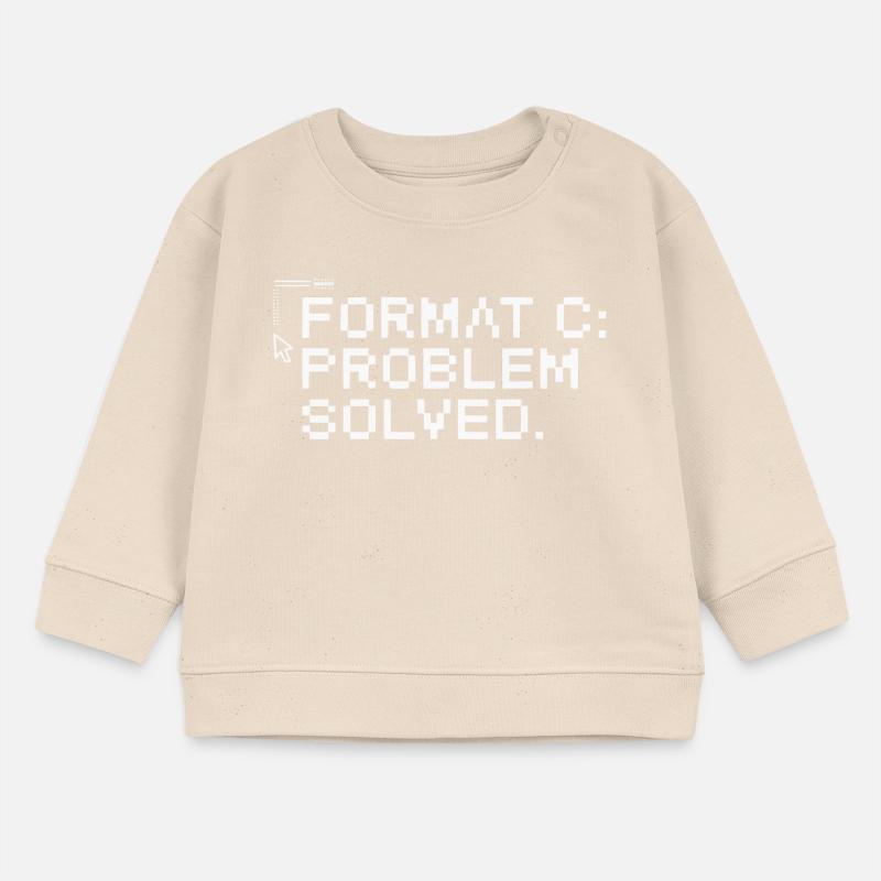 Format c: problem solved. Baby Organic Sweatshirt Baby Changer von Stanley/Stella