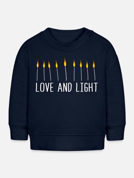 Hanukkah Chanukkah Hanukah - Baby Organic Sweatshirt Baby Changer von Stanley/Stella - Navy