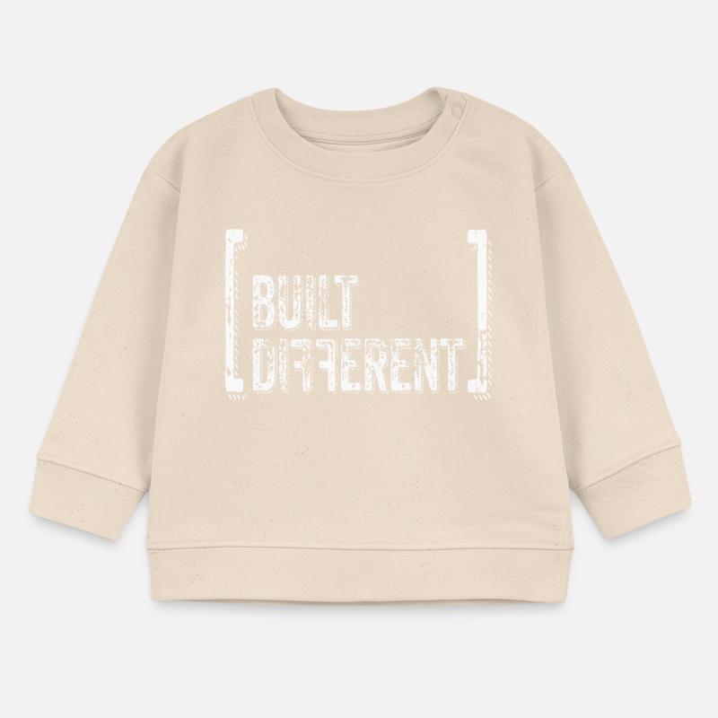 Devis de détresse construite différente Sweat bébé bio Stanley/Stella
