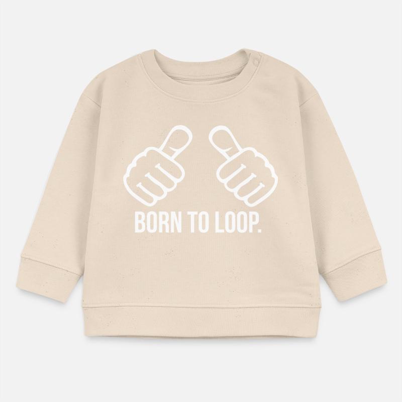 Born to Loop Baby Organic Sweatshirt Baby Changer von Stanley/Stella