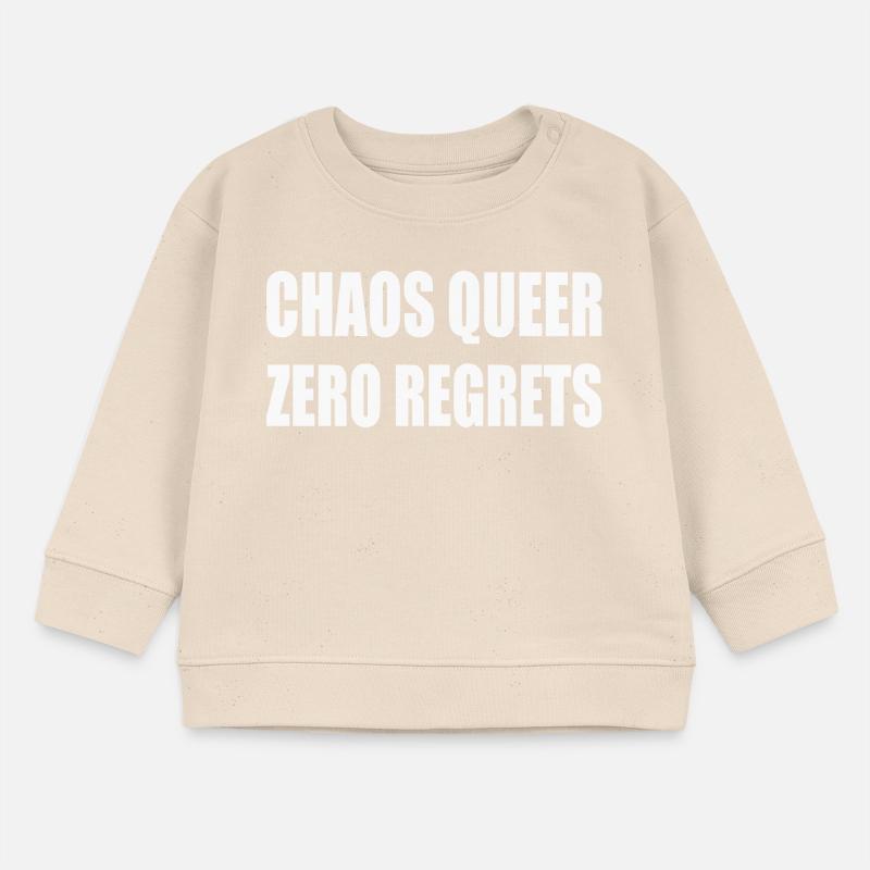 Chaos Queer Zero Regrets Baby Sweatshirt by Stanley/Stella