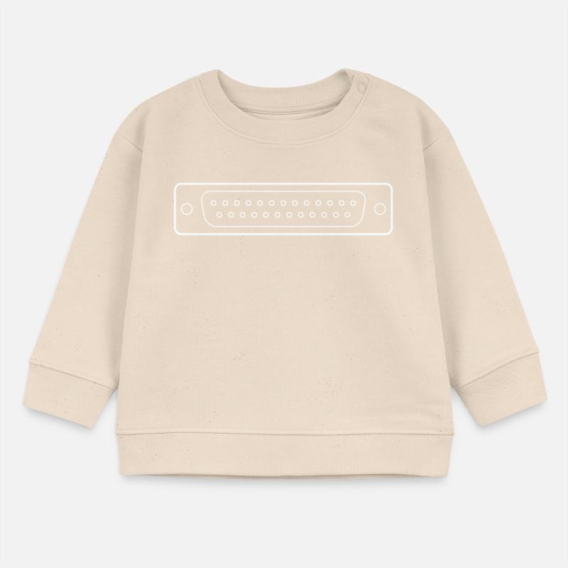 DB 25 Connector Parallel, Printer Baby Sweatshirt by Stanley/Stella