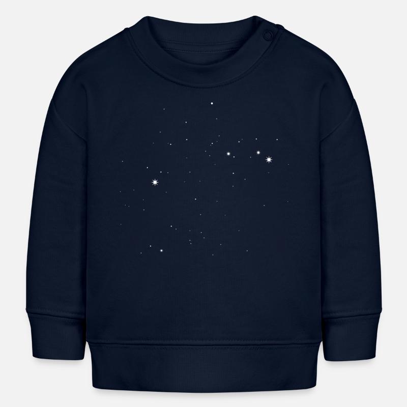 WIDDER Constellation d’Aries - Sweat bébé bio Stanley/Stella - bleu marine
