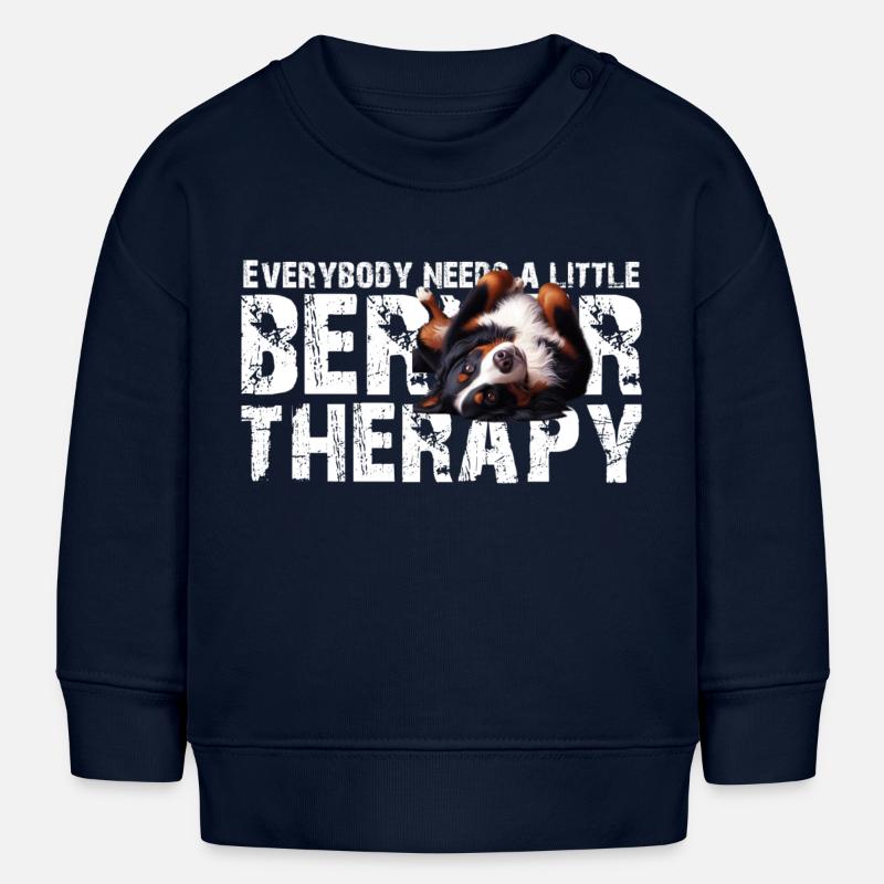Bouvier bernois - Sweat bébé bio Stanley/Stella - bleu marine