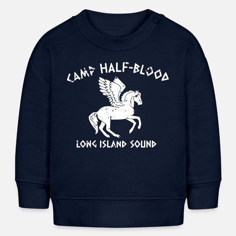 Camp Sang-Mêlé, Long Island Sang-Mêlé - Sweat bébé bio Stanley/Stella - bleu marine
