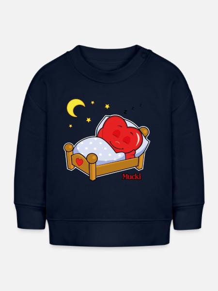 Mucki Müde - Baby Organic Sweatshirt Baby Changer von Stanley/Stella - Navy
