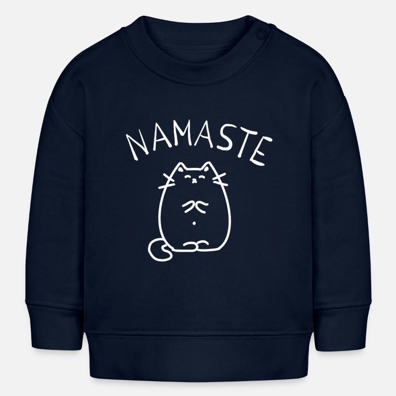 yoga - Sweat bébé bio Stanley/Stella - bleu marine