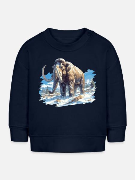 Mammuts Mammut - Baby Organic Sweatshirt Baby Changer von Stanley/Stella - Navy