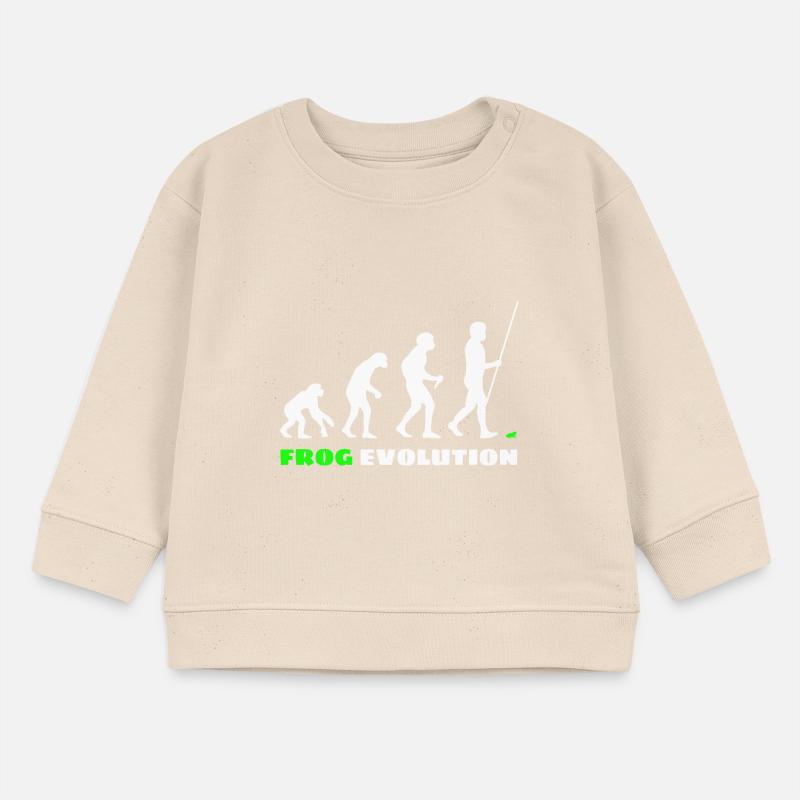 Frosch Evolution Baby Organic Sweatshirt Baby Changer von Stanley/Stella