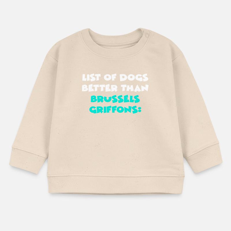Brussels Griffon Belgian Dwarf Griffon Baby Sweatshirt by Stanley/Stella